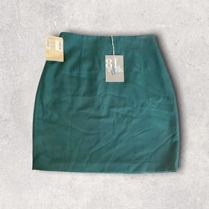 Vintage 81st & Park Skirt Green Size 11 NWT